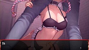 Hei, denne harem hentai spillet ep 7 har tjenestepiken som dypthroater den kjempe kuken som en gal! 🍆😍