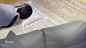 Petite japanese bondage girl ai endures intense whipping and messy play in group threesome