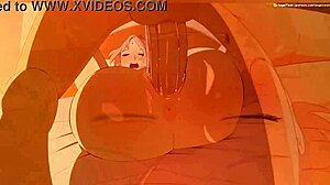 naruto and sakura in intimate hentai encounter