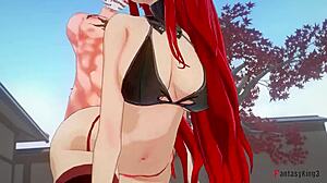 Eris and Roxy THRILLING Threesome in Mushoku Tensei FULL MOVIE!