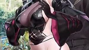 modernia hentai anime blending seduction with intense action scenes