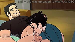 Lucas Lee Tries Gay Side with Walace