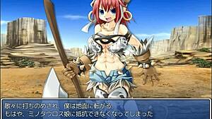 Minotaur Girl Adventures in Anime World