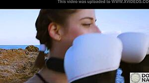 tied boxer spanked hard before rimming dom by balearic sea