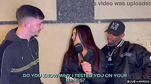 i met andrea lux on the street, interviewed two guys, and banged them at the hotel