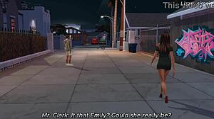 Slutty Hitomi Kitagawa fellates a monster penis - red scorching jav