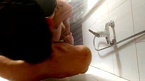 Ceiling View of Shower Recording