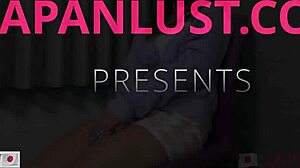 オイル塗られた日本人若い娘がPOVで激しく突かれて中出し