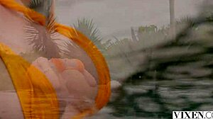 Insatiable redhead Scarlett finally gives in to desire