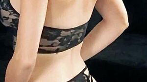 Cuban Teen Gets Facial Cumshot On Big Ass!