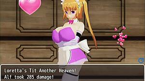 Detailed scenes from Girl B Hero featuring Loretta in part 16