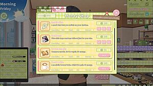 Summer Clover Hentai Game Ep 10 - Cute Brunette Teen Gets Double Cumshot Face