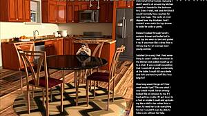 In this 3D cartoon episode, small gestures lead to steamy anime sex scenes.