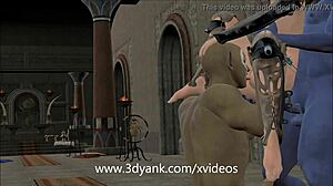 wanna see this 3d monster double penetrate in wild cartoon action?