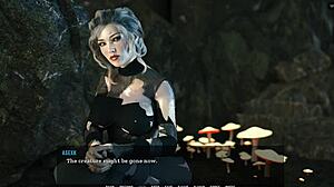 Ебахме се здраво до спящата ми леля! Интензивен монстър секс в аниме хентай от Tales from the Unending Void 34!