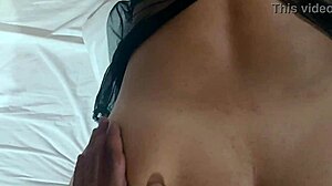 Seeing her take that huge cock on all fours got me hooked.