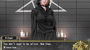 why is the high priest infecting her in bible black?