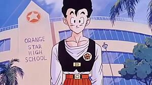 dragon ball z bulma and gohan hentai