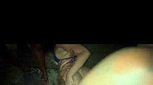 street party turns wild in moving car