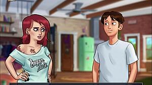 Summertime Saga 64 - Isot tissit ja peppu villissä hentai-toiminnassa