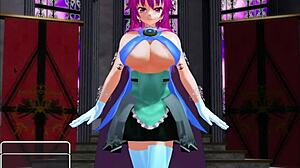 What happens in girl b hero scenes part 24?