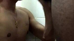 Met Him in Train Bathroom, Sucked His Huge Cock Wild!