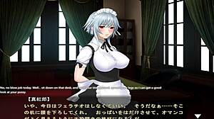 Maid San and Boin Noel Enjoy Intense Oral Play