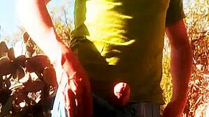 chico jerks off wildly!