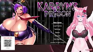 Yo, KanakoVT plays Karryn's Prison, catgirl pussy teased nonstop