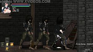 Adventurer navigates nightless slums underground passage