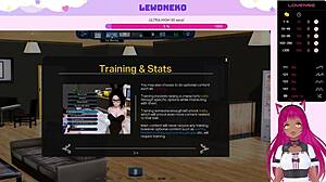 Hey, join Vtuber LewdNeko for steamy maid action in Harem Hotel!