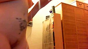 Crazy Orgasms from Double Penetration with Toys and Natural Tits