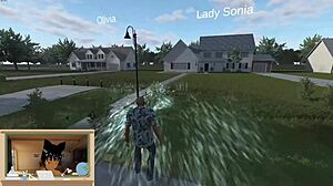 Sex lady Sonia teases me with sexy dance moves in hot outfit. Can’t take my eyes off her game!