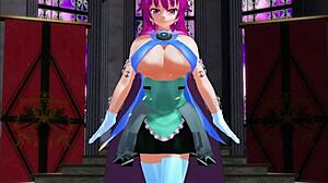 What happens in girl b hero scenes part 24?