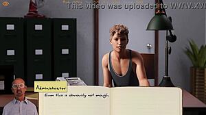 Ej, čisto sem znorel, ko sem spoznal novega gej sostanovalca v 3D porno igri!