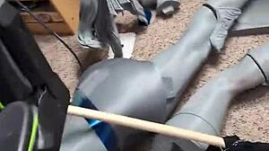 A lonely pillow in an anime story