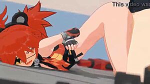 zeneless hentai sluts get wild in creampie action