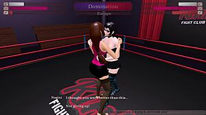 nagini vs julia in kinky fight club 😈