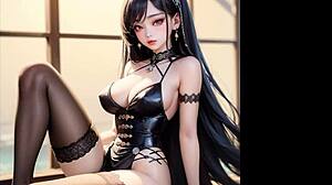 I compiled this AI hentai image collection featuring beautiful anime women