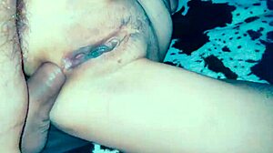 milf wife dares to experiment with anal assfucking in stockings, skinny amateurs couple 😏