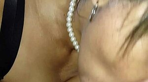 i can't stop watching this chubby babe swallow every drop of milk in slow motion