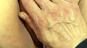 Rubbing the juiciest pussy with fingering, moaning during masturbation.