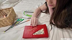 Annafirepussy said, 'I wanted a new game, but got hot sex with big ass brunette.'