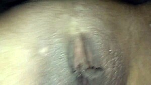 Intense orgasm from tight wet pussy creampie