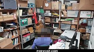 pregnant suspect kimmy granger apprehended by lp officer for shoplifting.