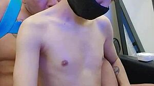 First bareback video with hot gay chaser in sp