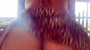 she shows her sexy bikini then i fuck her after beach