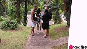 Two Wild Nymphs Throw a Party to Bang Everyone