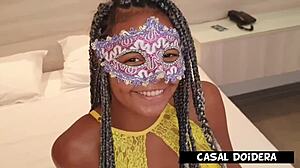 19-year-old jhenne slim, first time in porn, introduces herself and fucks with jr doidera