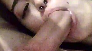 espouse submissa debora prado gives deepthroat blowjob every night before bed